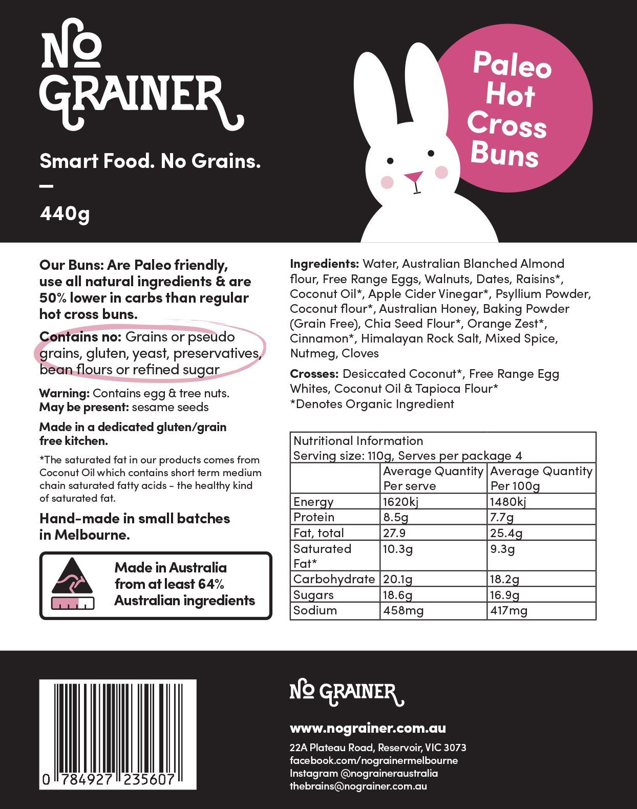 Paleo Hot Cross Buns